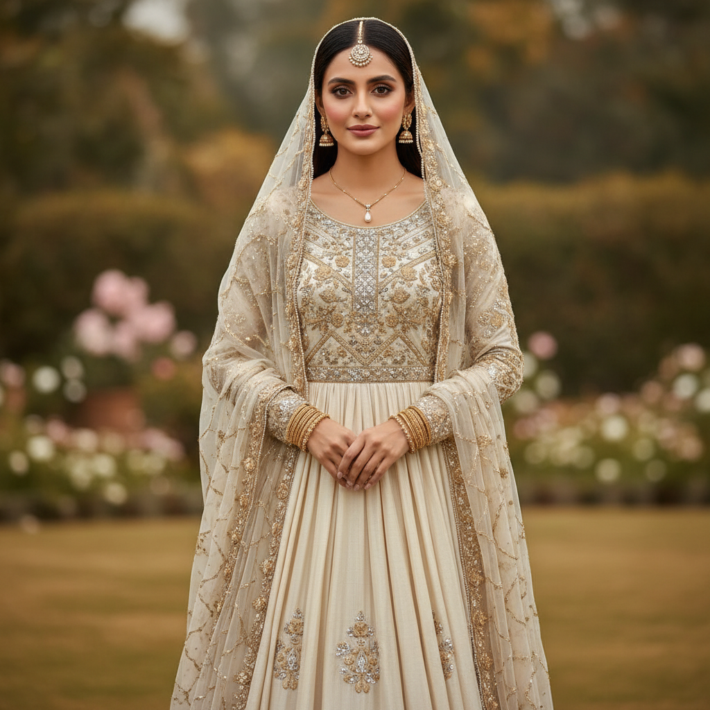 Radiant Bloom Bridal Frock