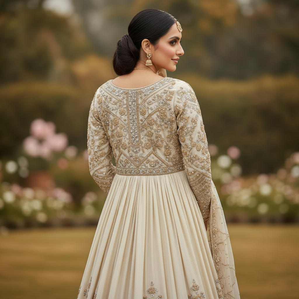 Radiant Bloom Bridal Frock