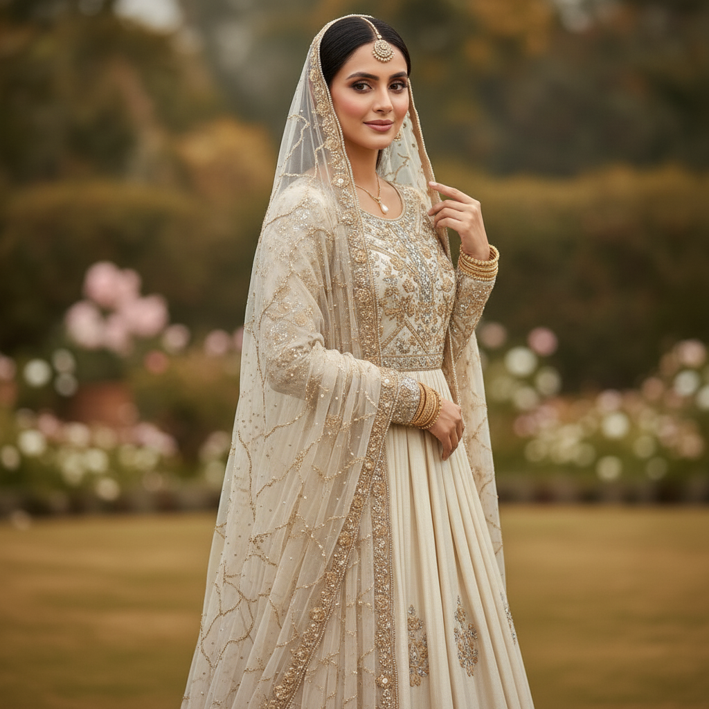 Radiant Bloom Bridal Frock